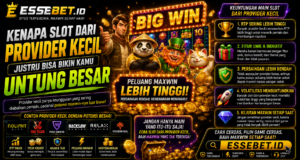 Kenapa Slot dari Provider Kecil Justru Bisa Bikin Kamu Untung Besar