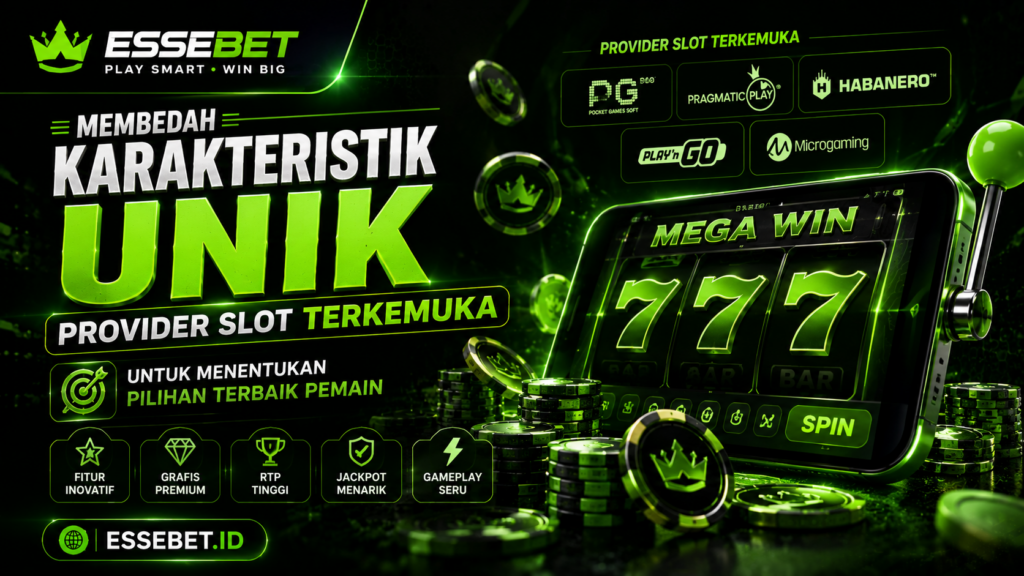 Membedah Karakteristik Unik Provider Slot Terkemuka untuk Menentukan Pilihan Terbaik Pemain