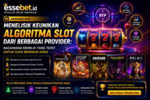 Menelisik Keunikan Algoritma Slot dari Berbagai Provider: Bagaimana Memilih yang Tepat untuk Gaya Bermain Anda