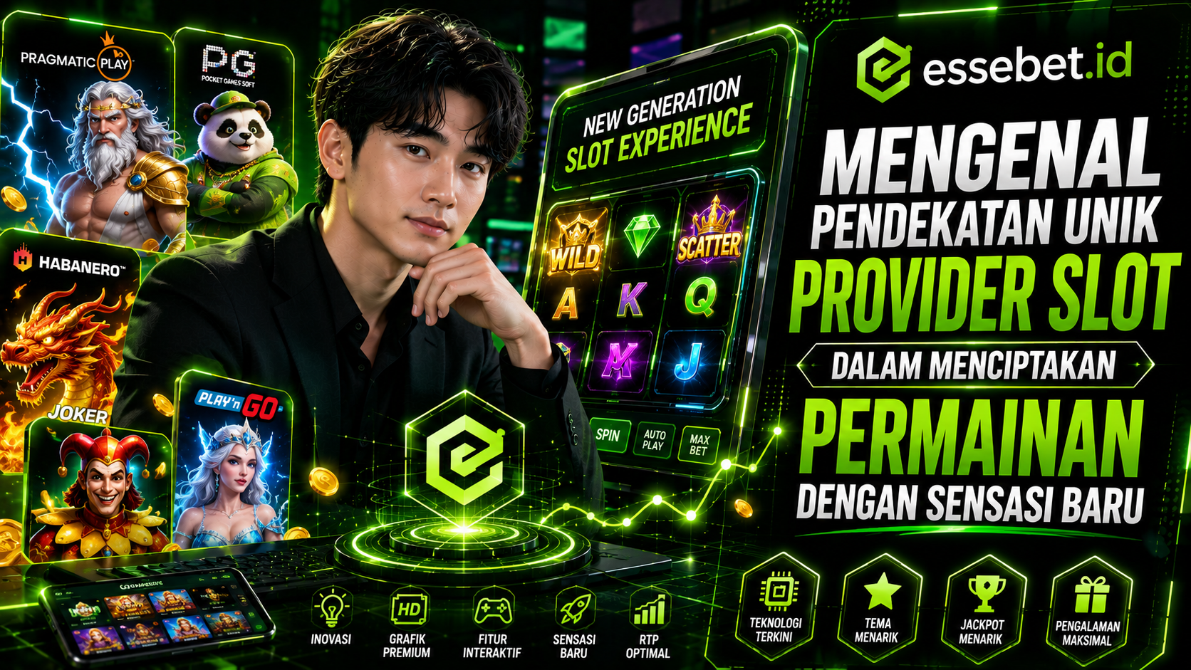 Mengenal Pendekatan Unik Provider Slot dalam Menciptakan Permainan dengan Sensasi Baru