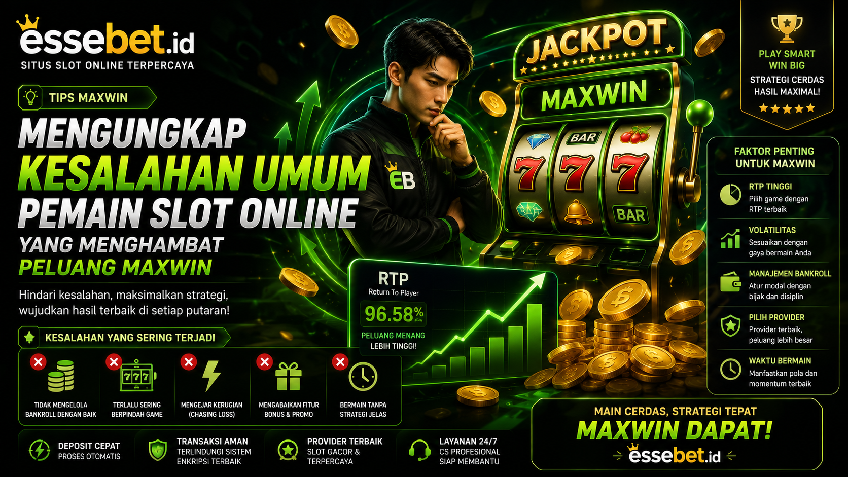 Mengungkap Kesalahan Umum Pemain Slot Online yang Menghambat Peluang Maxwin