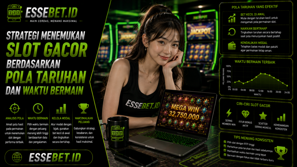 Strategi Menemukan Slot Gacor Berdasarkan Pola Taruhan dan Waktu Bermain
